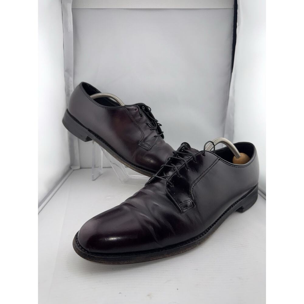 The Florsheim Dress Shoes 12 Burgundy Leather Lace Up Formal Comfort Business - Picture 1 of 14